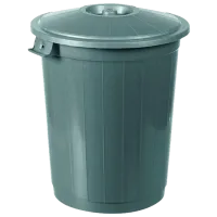 Coș de gunoi Magnus K 007/ R 46 l/ Plastic/ Gray