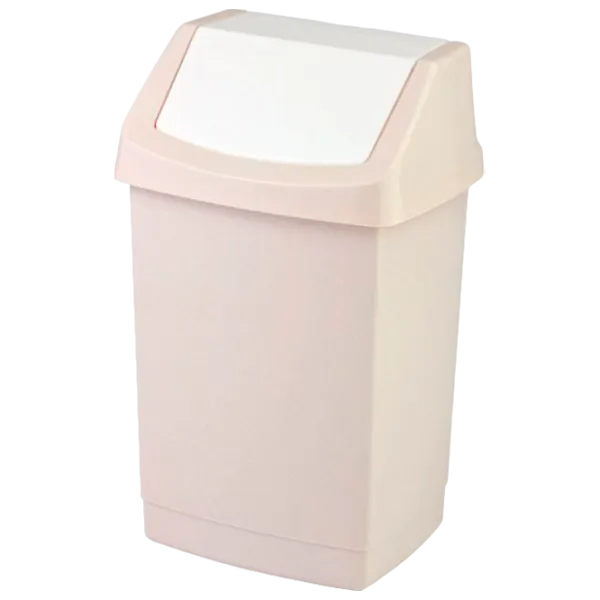 Coș de gunoi Curver Click-it 50 l/ Plastic/ Beige photo 1