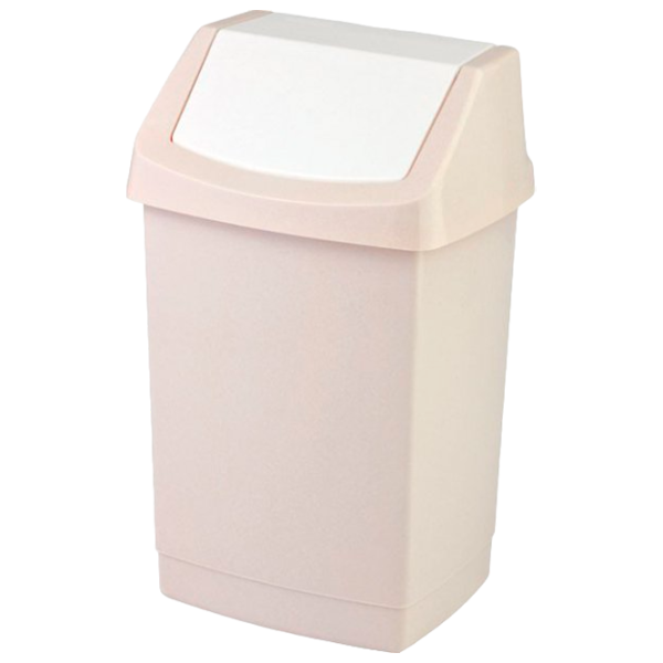 Coș de gunoi Curver Click-it 50 l/ Plastic/ Beige photo 1