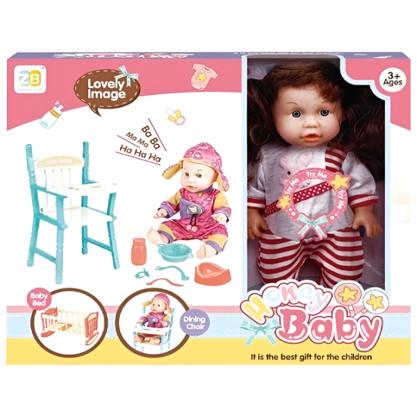 Păpușă Honey Baby 43851  bebeluș / 3+ photo 1 Păpușă Honey Baby 43851  bebeluș / 3+ photo 1