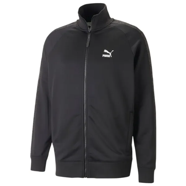 Hanorac pentru bărbați Puma T7 Trend 7Etter Track Jacket Pt Drept/ Black photo 1