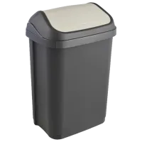 Coș de gunoi Keeeper 10306826 10 l/ Plastic/ Graphite