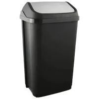 Coș de gunoi Keeeper 10308826 50 l/ Plastic/ Graphite
