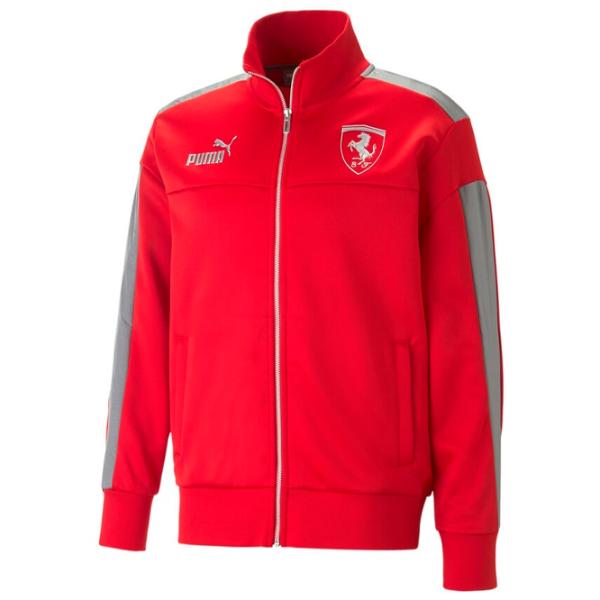 Hanorac pentru bărbați Puma Ferrari Race Mt7 Drept/ Red photo 1