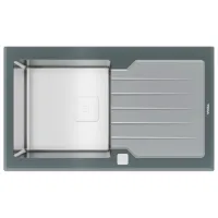 Chiuvetă Teka Diamond RS15 1B 86 x 51 / Oțel inoxidabil / Silver