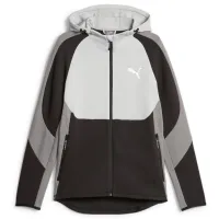 Толстовка для мужчин Puma Evostripe Full-Zip Hoodie Dk Прямой/ Черный