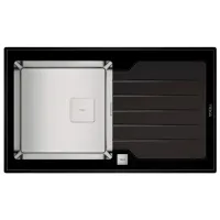 Chiuvetă Teka Diamond RS15 1B 86 x 51 / Oțel inoxidabil / Black