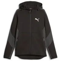 Толстовка для мужчин Puma Evostripe Full-Zip Hoodie Dk Прямой/ Черный