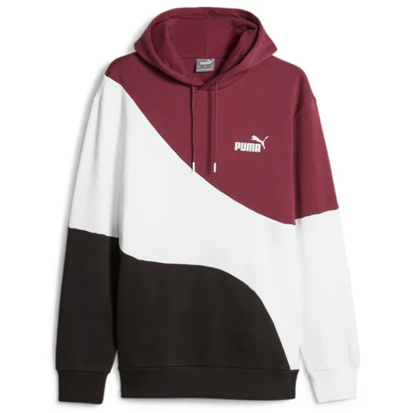 Hanorac pentru bărbați Puma Power Cat Hoodie Fl D White photo 1