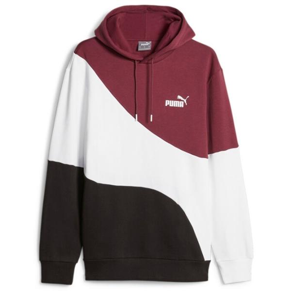 Hanorac pentru bărbați Puma Power Cat Hoodie Fl D White photo 1