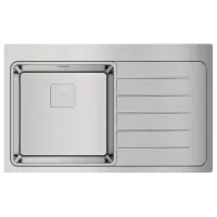 Chiuvetă Teka Zenit RS15 1B 78 x 52 / Oțel inoxidabil / Silver