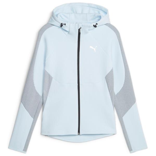 Hanorac pentru femei Puma Evostripe Full-Zip Icy Blue photo 1 Hanorac pentru femei Puma Evostripe Full-Zip Icy Blue photo 1