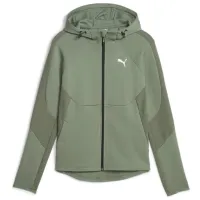 Толстовка для женщин Puma Evostripe Full-Zip Зелёный