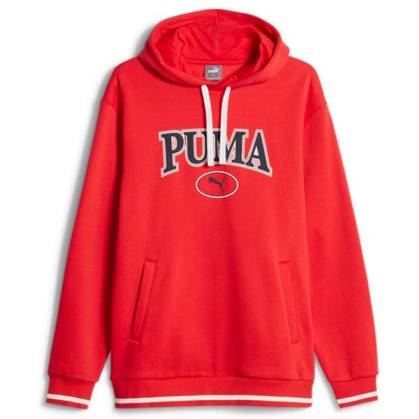 Hanorac pentru bărbați Puma Squad Hoodie Fl Drept/ Red photo 1