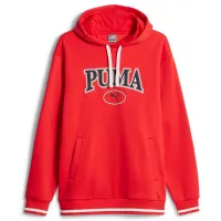 Толстовка для мужчин Puma Squad Hoodie Fl Прямой/ Красный