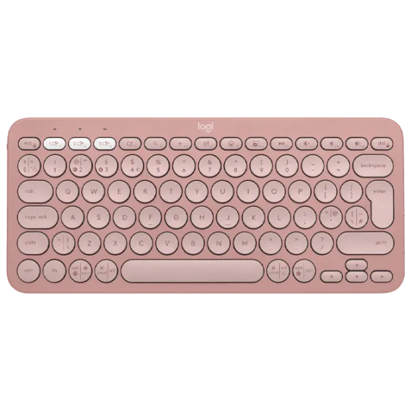 Клавиатура Logitech Pebble Keys 2 K380S Беспроводные/ Rose photo 1