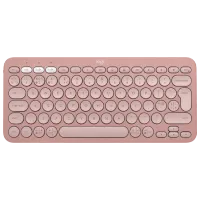 Tastatură Logitech Pebble Keys 2 K380S Fără fir/ Rose