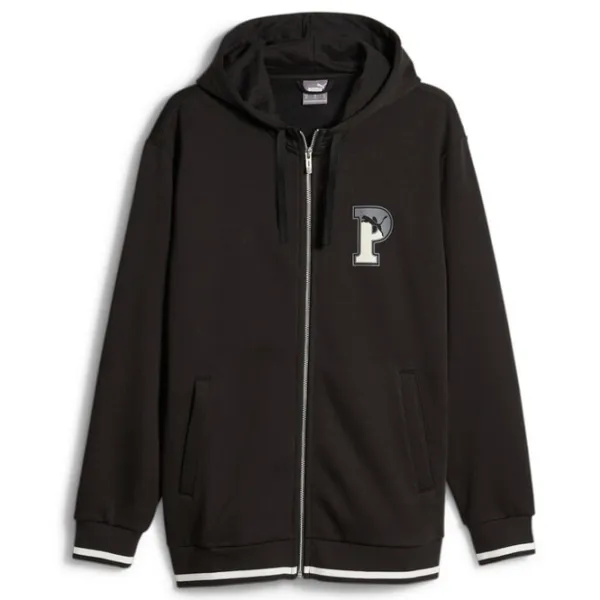 Толстовка для мужчин Puma Squad Fz Hoodie Fl Черный photo 1