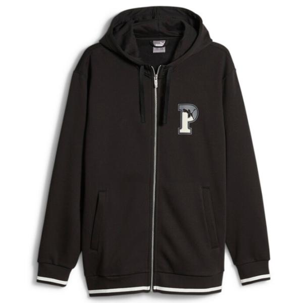 Толстовка для мужчин Puma Squad Fz Hoodie Fl Черный photo 1
