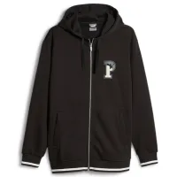 Толстовка для мужчин Puma Squad Fz Hoodie Fl Черный