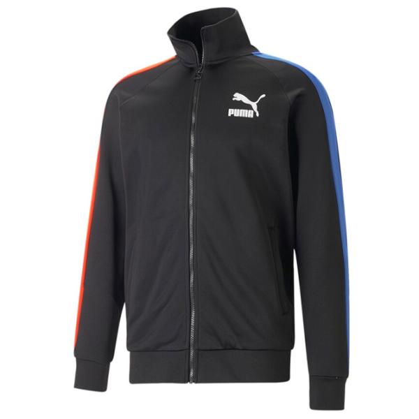 Hanorac pentru bărbați Puma T7 Iconic Track Jacket (S) Pt Drept/ Black photo 1