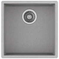 Chiuvetă Teka Square 40.40 TG 44 x 44 / Piatră artificială / Gray