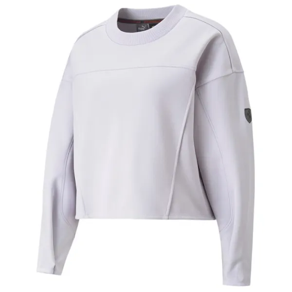 Hanorac pentru femei Puma Ferrari Style Crew White photo 1