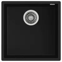 Кухонная мойка Teka Square 40.40 TG 44 x 44 / Искусственный камень / Черный