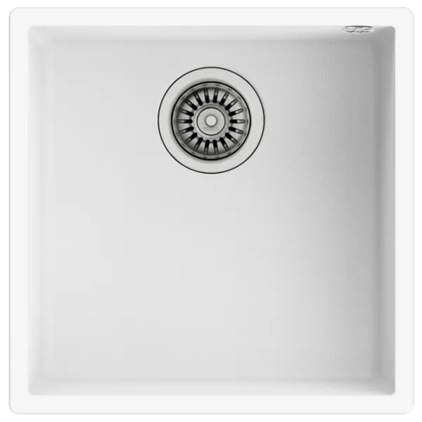 Кухонная мойка Teka Square 40.40 TG 44 x 44 / Искусственный камень / Белый photo 1 Кухонная мойка Teka Square 40.40 TG 44 x 44 / Искусственный камень / Белый photo 1