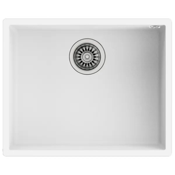 Кухонная мойка Teka Square 50.40 TG 54 x 44 / Искусственный камень / Белый photo 1 Кухонная мойка Teka Square 50.40 TG 54 x 44 / Искусственный камень / Белый photo 1