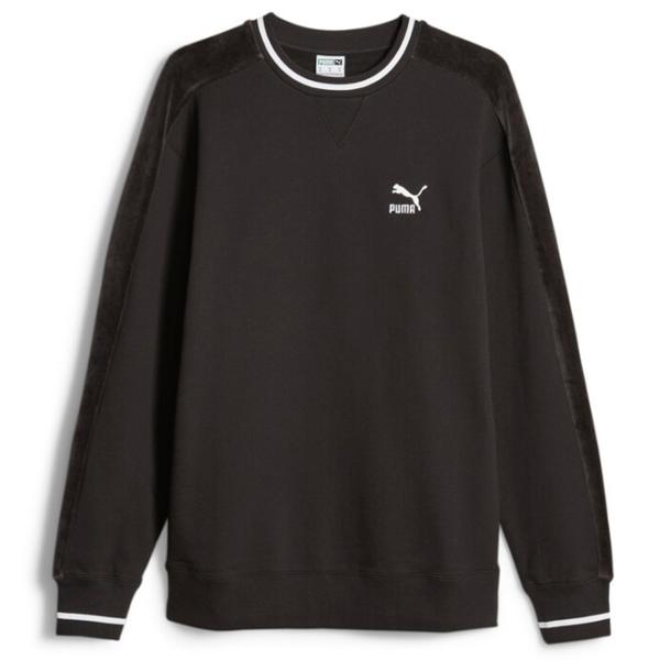 Hanorac pentru bărbați Puma T7 Crew Tr Drept/ Black photo 1