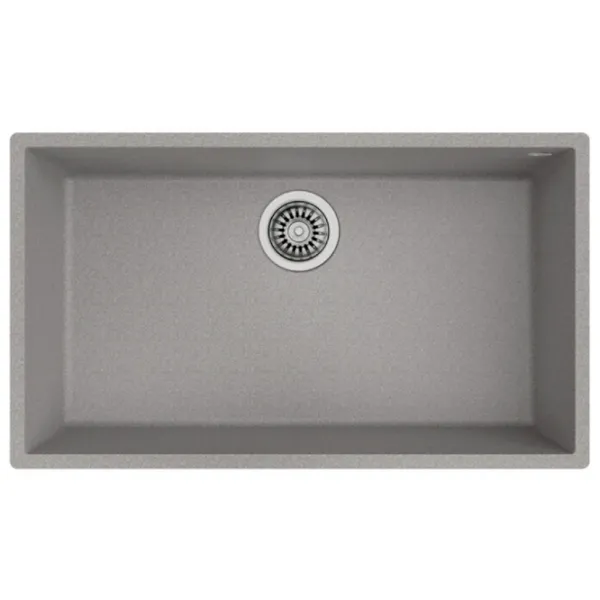 Кухонная мойка Teka Square 72.40 TG 76 x 44 / Искусственный камень / Серый photo 1