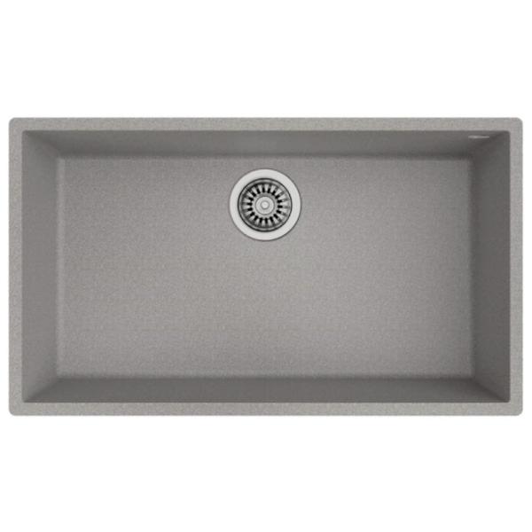 Кухонная мойка Teka Square 72.40 TG 76 x 44 / Искусственный камень / Серый photo 1