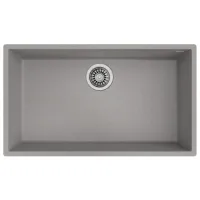 Кухонная мойка Teka Square 72.40 TG 76 x 44 / Искусственный камень / Серый