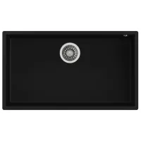 Кухонная мойка Teka Square 72.40 TG 76 x 44 / Искусственный камень / Черный