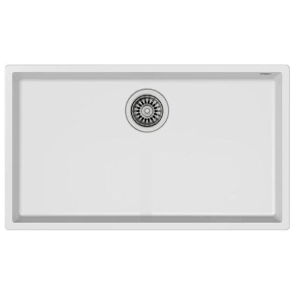 Кухонная мойка Teka Square 72.40 TG 76 x 44 / Искусственный камень / Белый photo 1