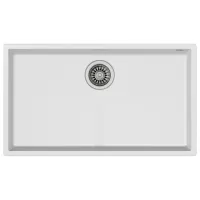 Кухонная мойка Teka Square 72.40 TG 76 x 44 / Искусственный камень / Белый