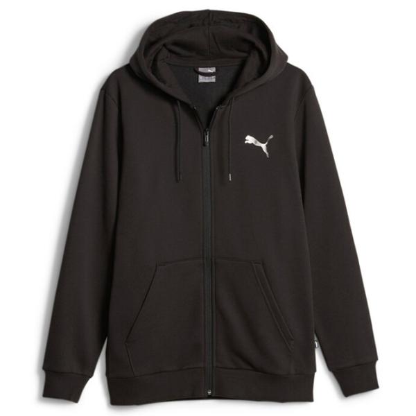 Hanorac pentru bărbați Puma Ess+ Logo Lab Holiday Full-Zip Drept/ Black photo 1