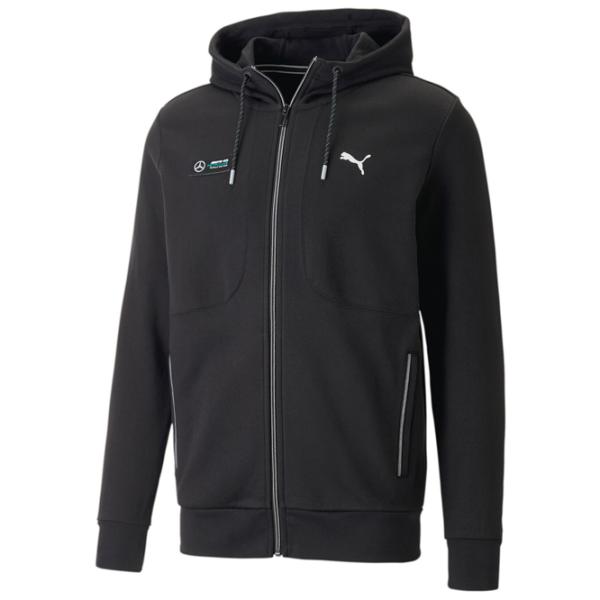 Hanorac pentru bărbați Puma Mapf1 Hooded Sweat Jacket Drept/ Black photo 1
