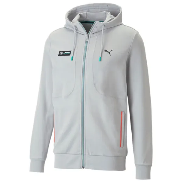 Hanorac pentru bărbați Puma Mapf1 Hooded Sweat Jacket Drept/ Gray photo 1