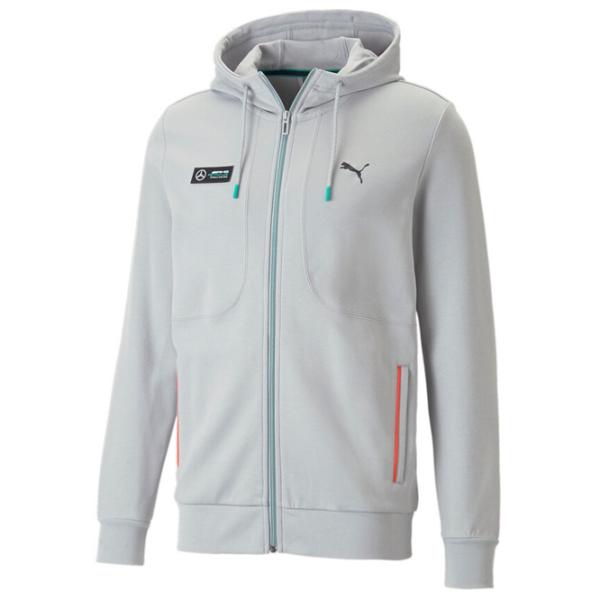 Hanorac pentru bărbați Puma Mapf1 Hooded Sweat Jacket Drept/ Gray photo 1