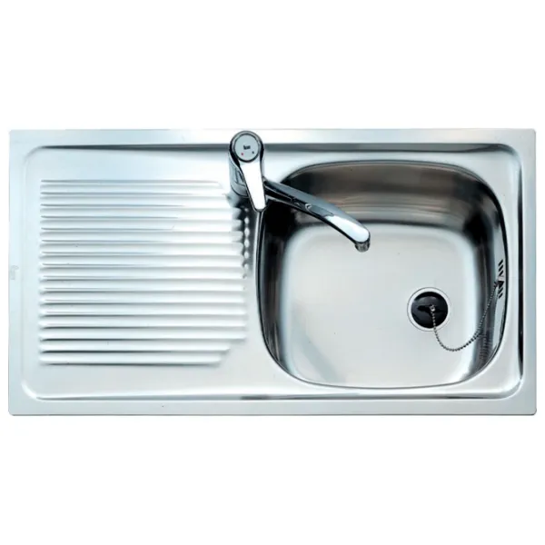 Chiuvetă Teka Universal E/800.440 1B 1D R 80 x 44 / Oțel inoxidabil / Silver photo 1 Chiuvetă Teka Universal E/800.440 1B 1D R 80 x 44 / Oțel inoxidabil / Silver photo 1