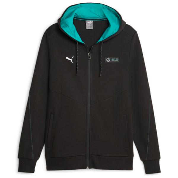 Hanorac pentru bărbați Puma Mapf1 Hooded Sweat Jacket Drept/ Black photo 1