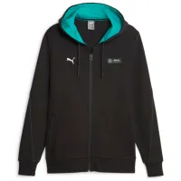 Толстовка для мужчин Puma Mapf1 Hooded Sweat Jacket Прямой/ Черный