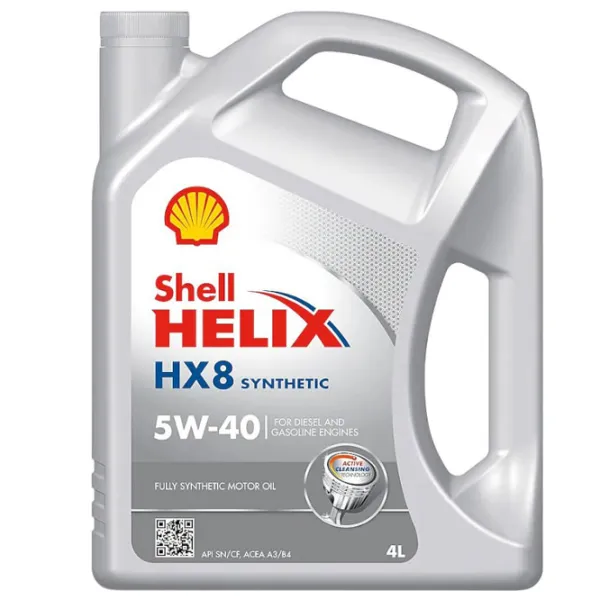 Ulei de motor Shell 5W40 Helix HX8 5W-40 4 l sintetic photo 1