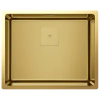Chiuvetă Teka Flexlinea RS15 50.40 54 x 44 / Oțel inoxidabil / Gold