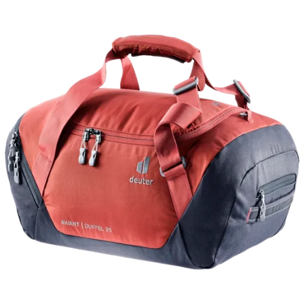 Сумка для путешествий Deuter Aviant Duffel 35 25л/ Черный Красный photo 1