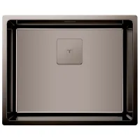 Chiuvetă Teka Flexlinea RS15 50.40 54 x 44 / Oțel inoxidabil / Titanium