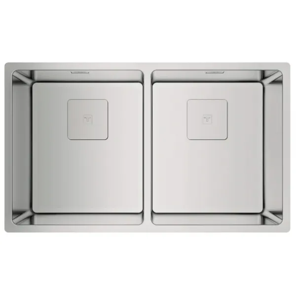 Кухонная мойка Teka Flexlinea RS15 2B 740 74 x 44 / Нержавеющая сталь / Серебряный photo 1