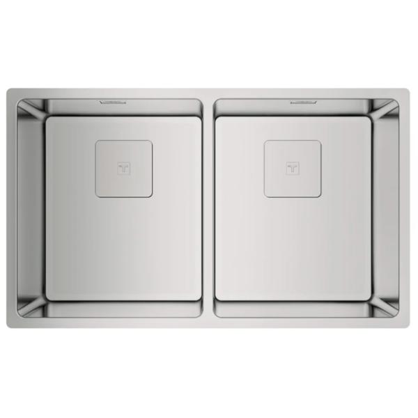 Кухонная мойка Teka Flexlinea RS15 2B 740 74 x 44 / Нержавеющая сталь / Серебряный photo 1